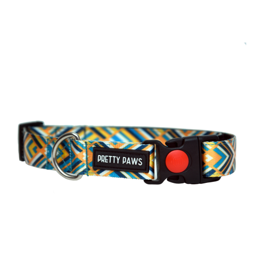 Printed Yellow Dog Collar