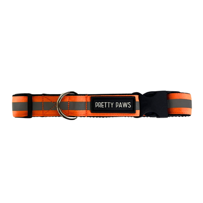 Orange Non-Padded Reflective Collar