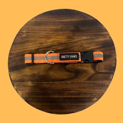 Orange Non-Padded Reflective Collar