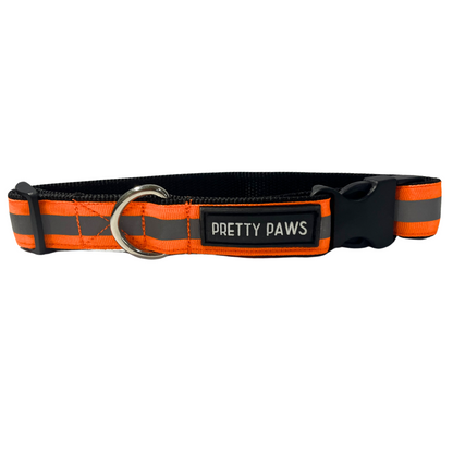 Orange Non-Padded Reflective Collar