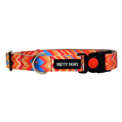 Printed Red Dog Collar