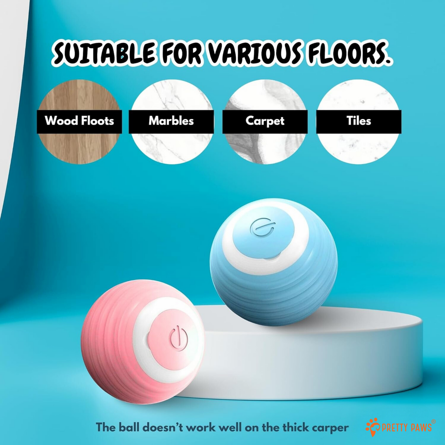 Silicone Rolling Ball Small