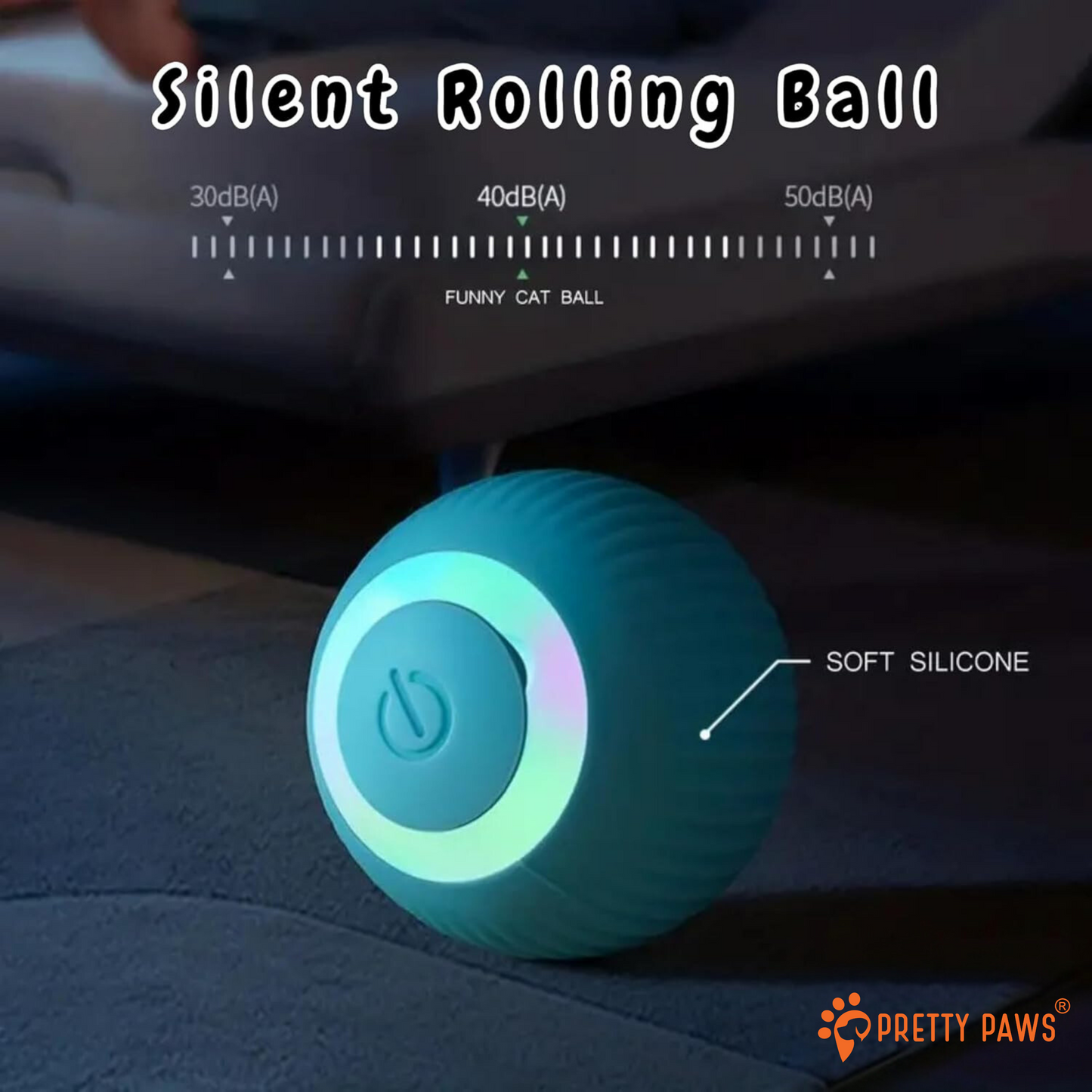 Silicone Rolling Ball Small