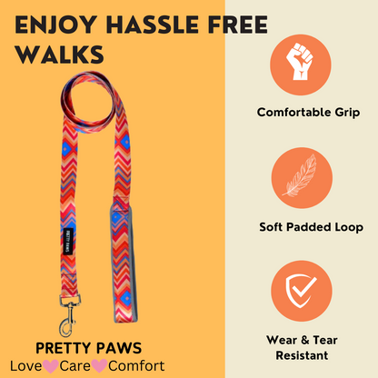 Printed Red Dog Leash